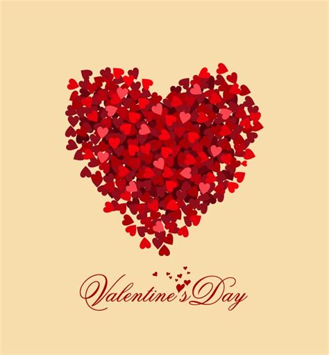 Valentine Day Heart Vector Illustration Free Vector Graphics All