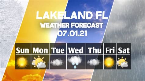 Weather Forecast Lakeland Florida Lakeland Weather Forecast 07012021