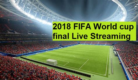 The 2018 fifa world cup finals will be the 21st edition of the tournament taking place and russia has been decided as the fifa world cup 2018 host. 2018 FIFA World cup final Live Streaming- Where to Watch ...
