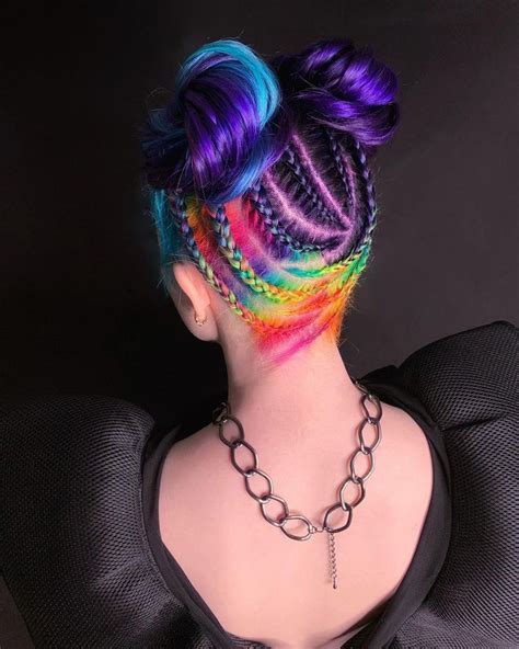 Pin By Kim P On Decorate Your Hair With Crazy Colors In Hair Color Hair Crazy Colour