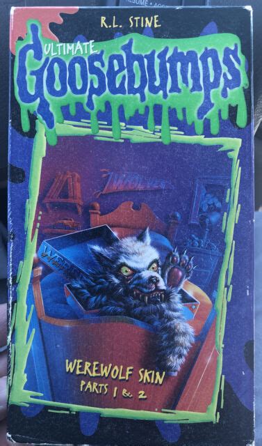 Ultimate Goosebumps Werewolf Skin Vhs Part 1 And 2 20th Century Fox