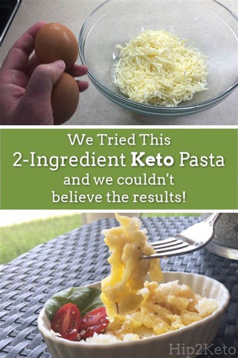 This Keto Pasta Recipe Uses Just 2 Ingredients Video Keto Pasta