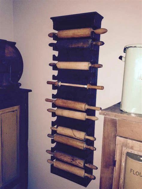 Rolling Pin Holder Vertical Ive Brought Home Quite A Few Vintage