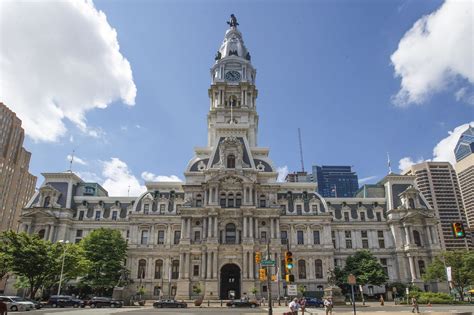 Why Is The Top Of Philadelphias City Hall Tower A Different Color Than