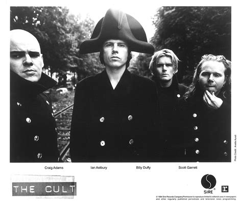 The Cult 'French Uniform' Sire Press Photo - 1994 - Billy Duffy