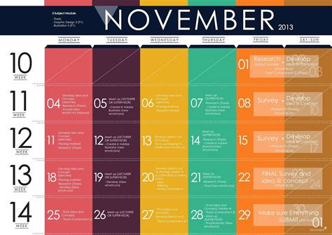 Baru 67 Event Calendar Design Inspiration