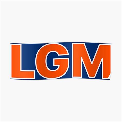 Lgm Poster For Sale By Nymsawas Redbubble