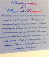 Thank You Quotes For Physical Therapist Pictures