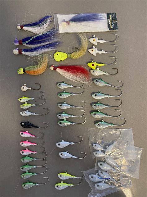 Tackle Cleanout Tog Jigs Parachutes Jigheads Bucktails The Hull