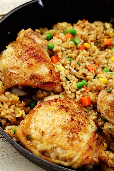 Chicken Rice And Veggies My Recipe Treasures