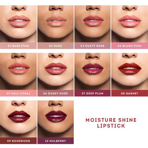 Moisture Shine Lipstick Nude By Nature Au