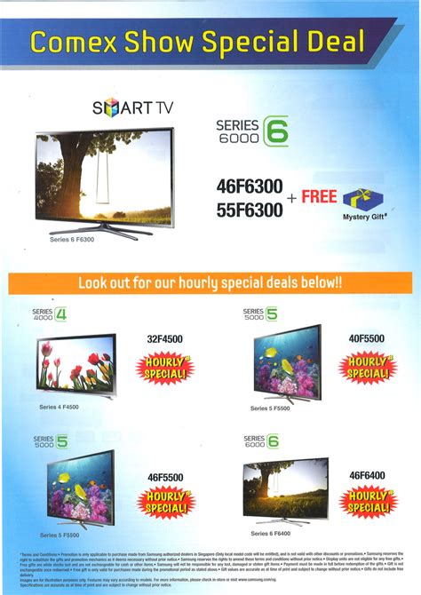Samsung Tv Page 2 Brochures From Comex Singapore On Tech Show Portal