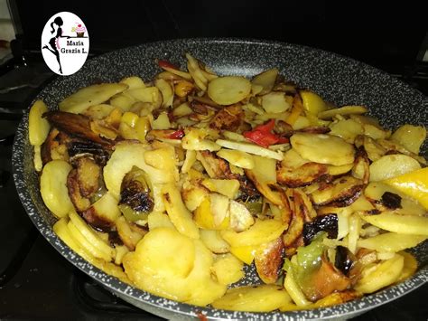 Ricetta patate e peperoni fritti alla calabrese video ...