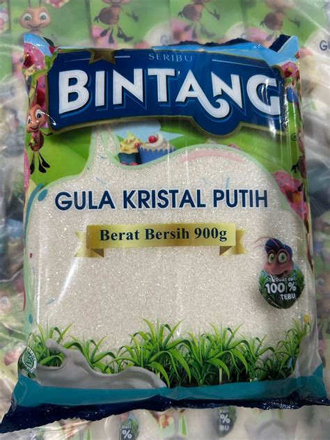 Gula Pasir Bintang Kemasan Gr Gula Pasir Murah Premium Lazada