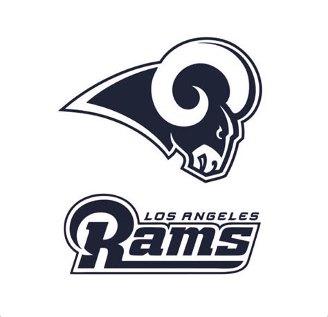 Los Angeles Rams Logo Svgprinted