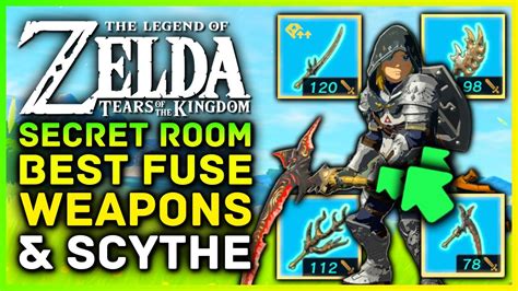 Zelda Tears Of The Kingdom How To Unlock Secret Room For Gerudo Fuse Weapons Scythe Location