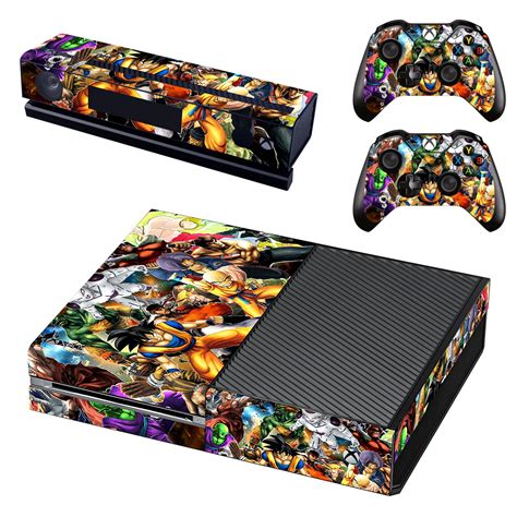 Enhanced features for xbox one x subject to release. Dragon Ball Z Legendary Saiyans Vinyl Skins for Microsoft xBox One Game Console and 2 ...