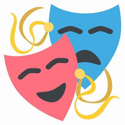 Performing Arts Emoji Emojione Eisteddfod Teatro Svg