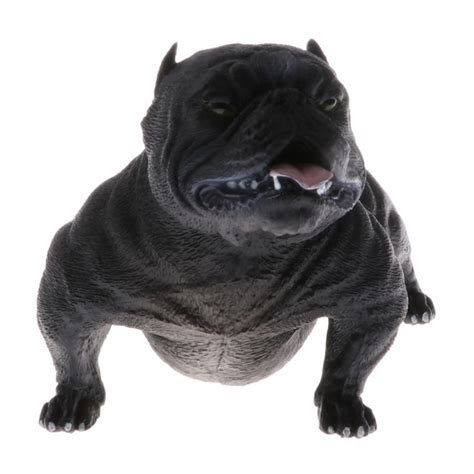 Animal Models Toy Simulation American Bully Pitbull Dog Action Figure