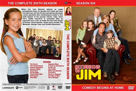 According to Jim - Season 6 dvd cover & labels (2007) R1 Custom