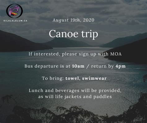 Canoe Trip Vacfss