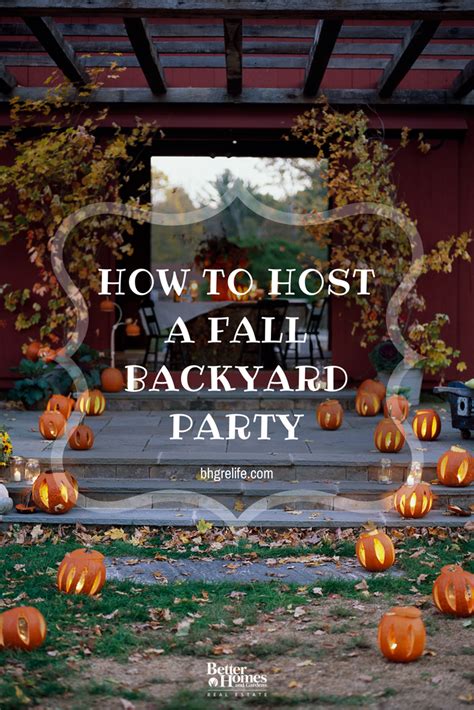 How To Host A Fall Backyard Party Fall Harvest Party Fall Birthday