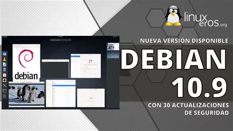 Debian Gnulinux 109 Buster Con 30 Actualizaciones De Seguridad