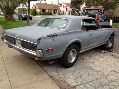 Sell Used 1968 Mercury Cougar Rust Free California Car For Parts