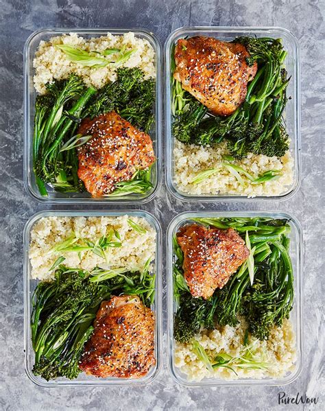 Check spelling or type a new query. Meal-Prep Honey Sesame Chicken with Broccolini - PureWow