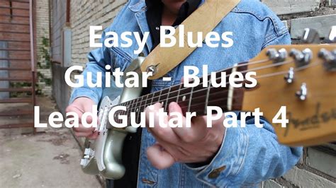 easy blues guitar lesson beginner blues riffs part 4 youtube