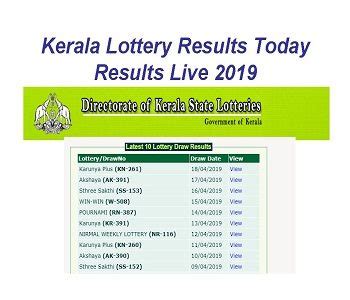 Kerala lotteries result today | kerala lottery today results live. Kerala Lottery Results Today VISHU Bumper 23-05-2019 ...