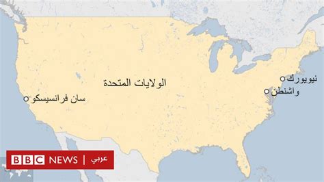 الولايات المتحدة الامريكية خريطة