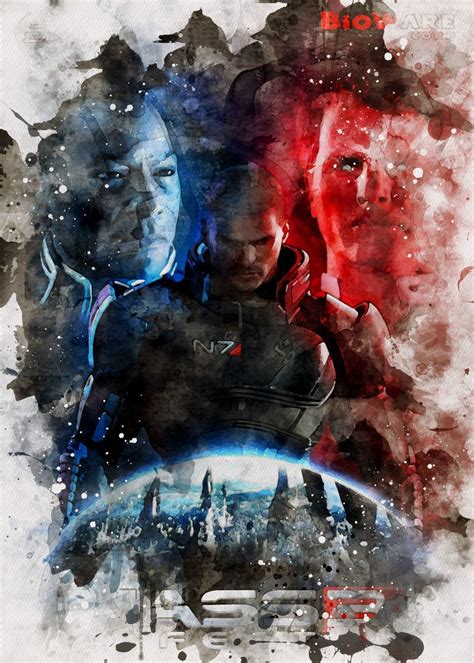 Mass Effect Poster By Louise Estrada Displate