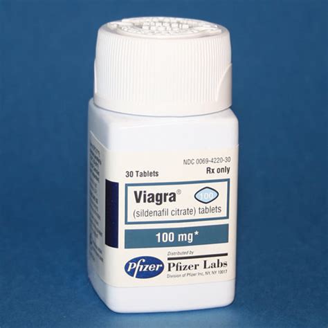 Viagra 100mg 30 Tablets Bottle McGuff Medical Products