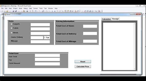How To Create Billing System Project In Visual Basic Net YouTube