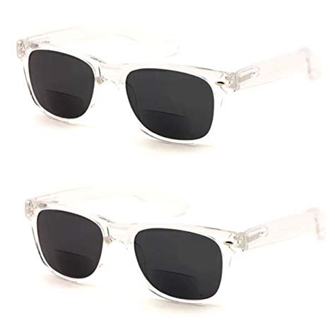 vision world eyewear v w e clear bifocal outdoor reading sunglasses comfortable stylish