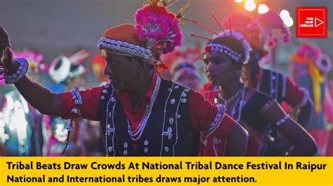 Tribal Beats Draw Crowds At National Tribal Dance Festival In Raipur