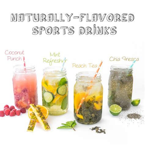 How To Make Homemade Sports Drinks One Ingredient Chef
