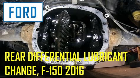 Ford F 150 Rear Differential Lubricant Change Youtube