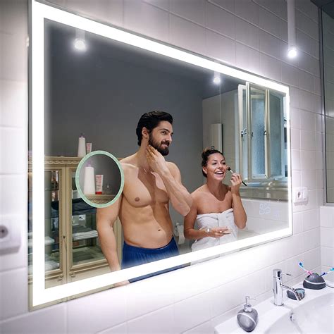 Artforma 1000x600mm Backlit Led Illuminated Bathroom Mirror And Additional Features