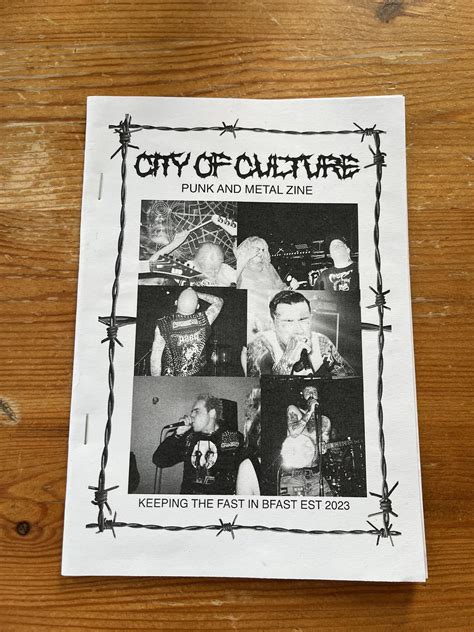 My Flatmate And Is Zine About The Punk And Metal Scene In Our City