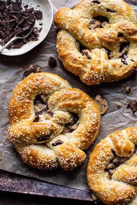 We deliver warm fresh gourmet cookies and ice cold milk right to your doorstep. Chocolate Chip Cookie Stuffed Soft Pretzels | Recipe in ...