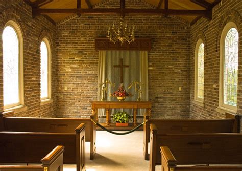 Chapel Interior Of Small Private Chapel At Bellingrath Hom Flickr