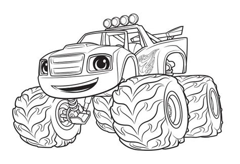 monster machine coloring pages blaze monster truck coloring pages disney coloring pages kids