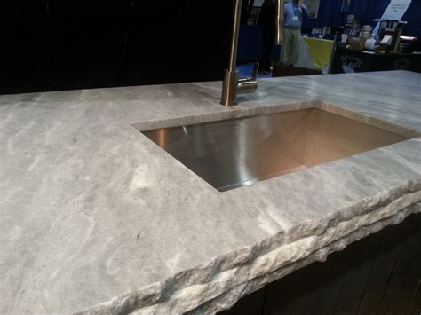 Sky White Quartzite With A Leathered Finish No Substitute For The