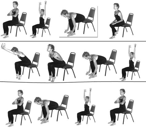 Stretches for lower back and hip pain. 9 best Chair yoga for Seniors images on Pinterest | Chair ...