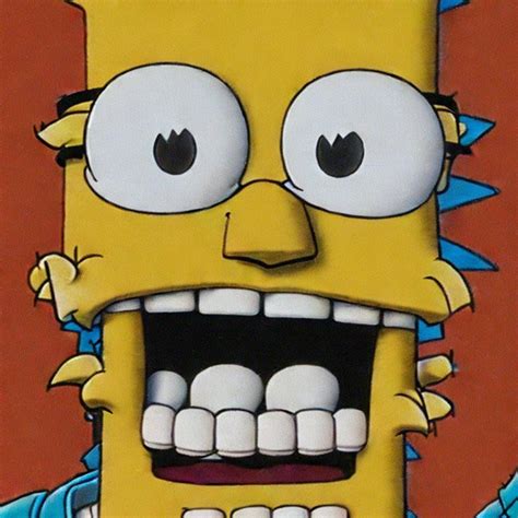 Bart Simpson With “extra Rows Of Teeth In His Mouth” Rweirddalle