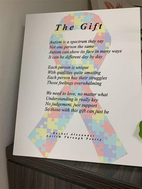 The T Poem Autism Ts Autism Poems Autism Mom Autism Etsy