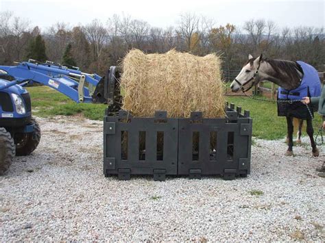 Poly Hay Feeders Feeders