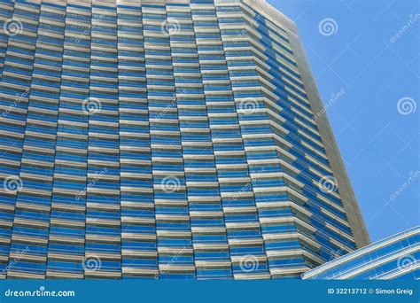 Blue Modern Office Building Stock Photo Image Of Tower Architecture